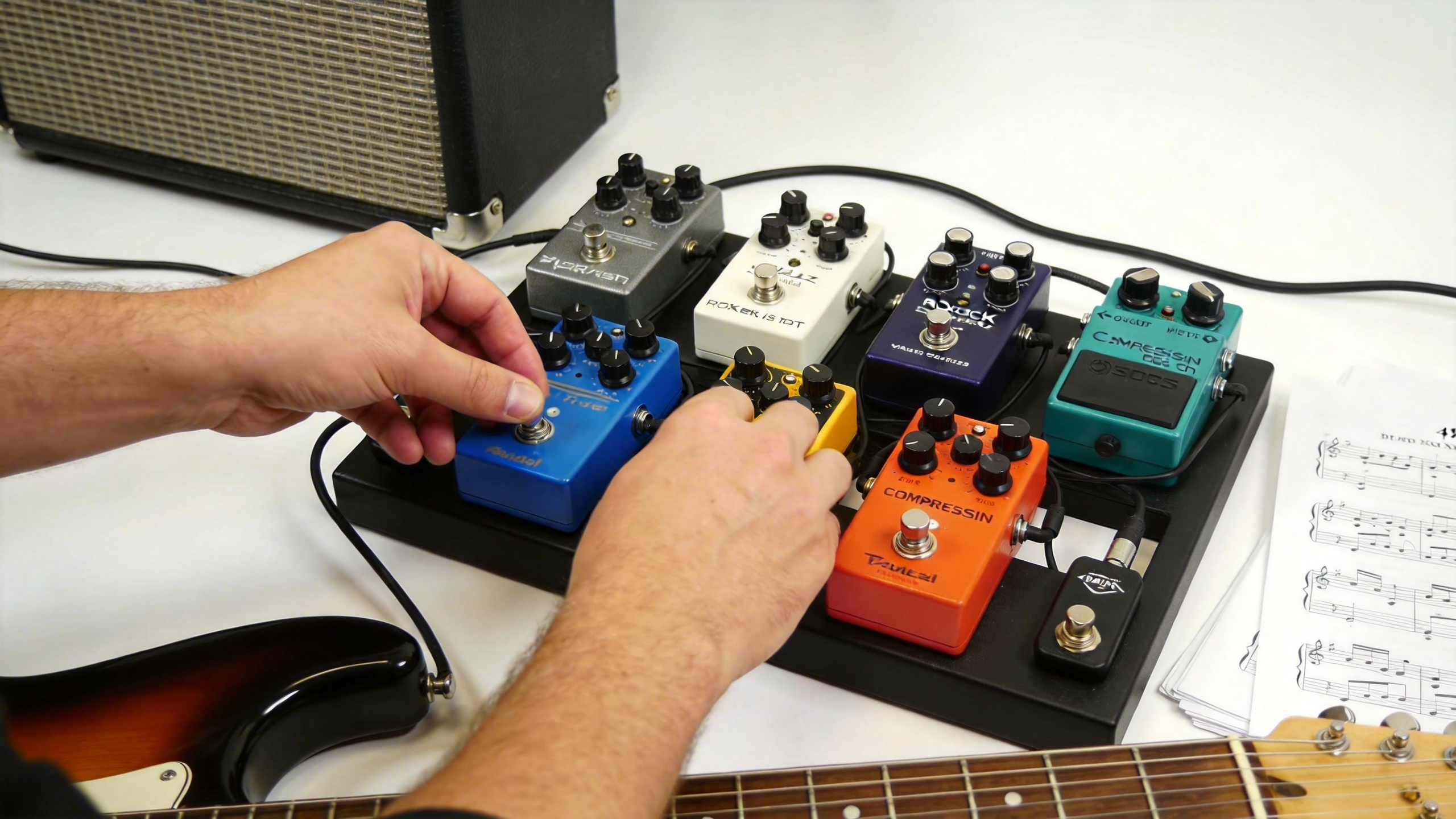 How to Use a Compressor Pedal for Consistent Electric Guitar Tone: A C ...
