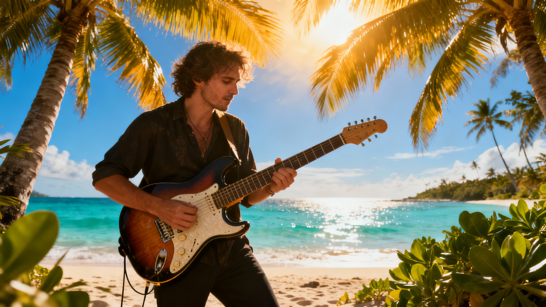 How to Create a Tropical Island Vibe on an Electric Guitar: A Comprehensive Guide