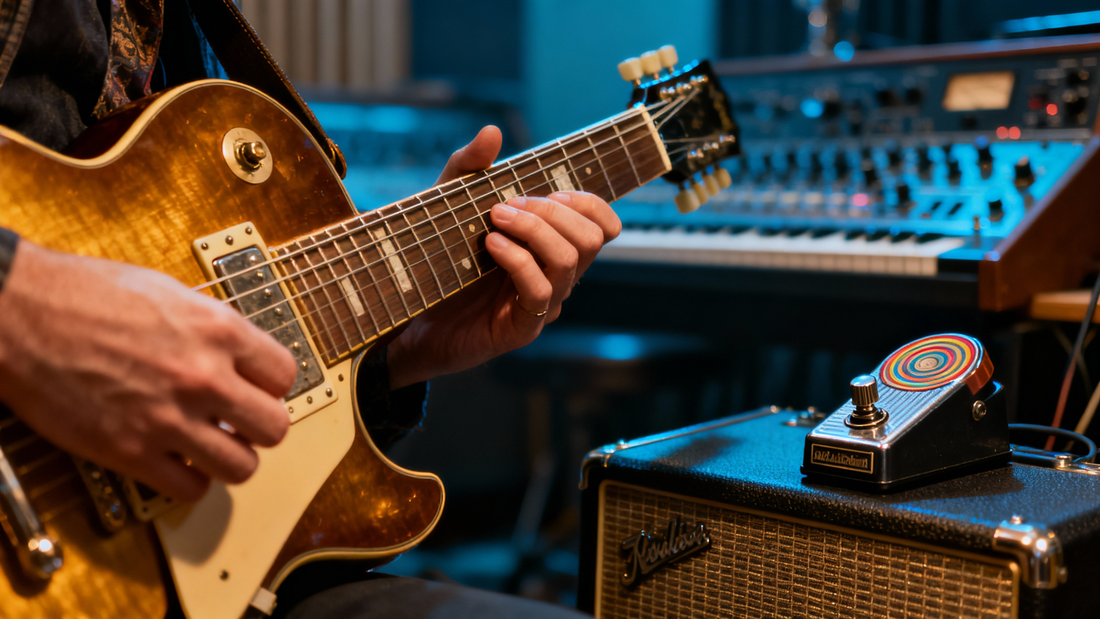 How to Use a Rotary Speaker Pedal to Add Vintage Vibes to Your Electric Guitar Playing