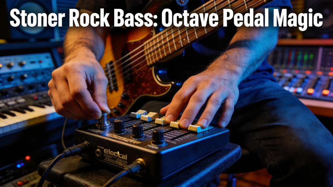 How to Use an Octave Pedal to Add Thick, Depth-Filled Layers to Your Stoner Rock Bass Lines