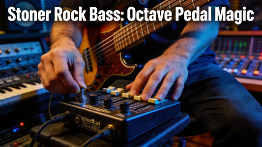 How to Use an Octave Pedal to Add Thick, Depth-Filled Layers to Your Stoner Rock Bass Lines