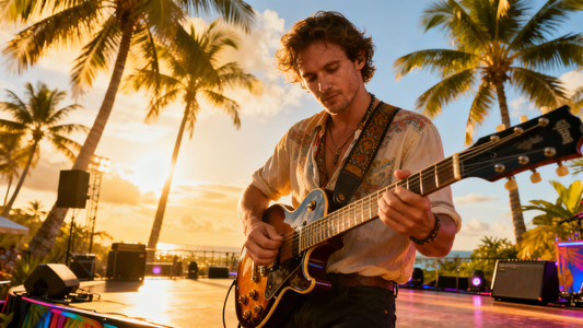How to Create a Tropical House Guitar Melody on an Electric Guitar: A Step-by-Step Guide