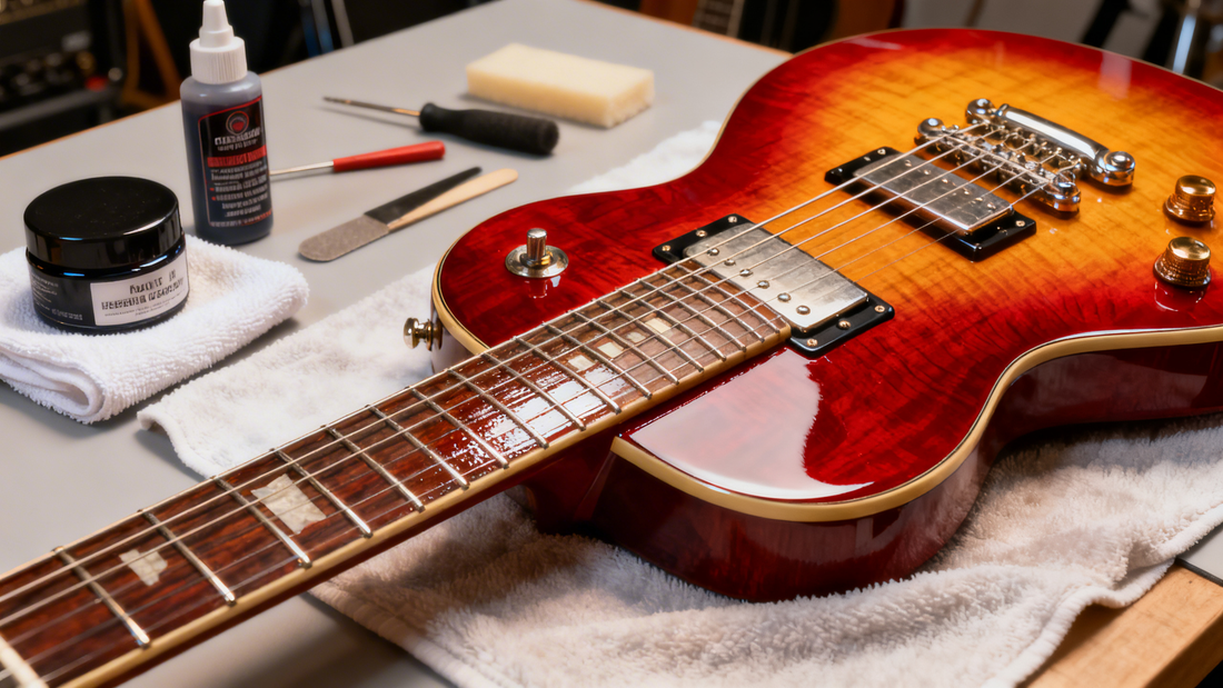How to Clean and Polish Your Electric Guitar for Better Look & Sound