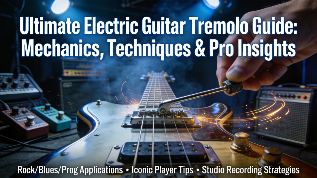 How to Use a Tremolo Bar for Epic Electric Guitar Effects: A Comprehensive Guide
