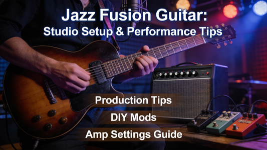 How to Craft a Distinctive Jazz Fusion Guitar Sound on Electric Guitar