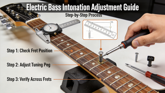 How to Adjust Electric Bass Intonation for Consistent, Accurate Tuning Across Every Fret Position