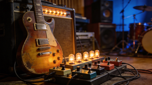 How to Create a Vintage Rock Guitar Tone on an Electric Guitar
