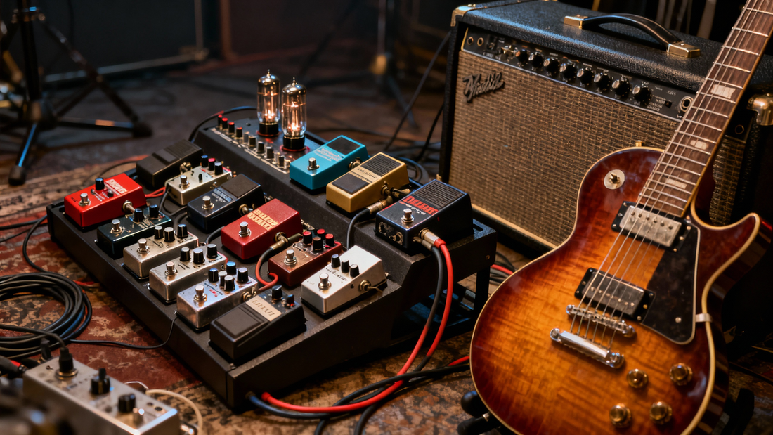 How to Use Distortion Pedals for Classic Heavy Metal Guitar Tones