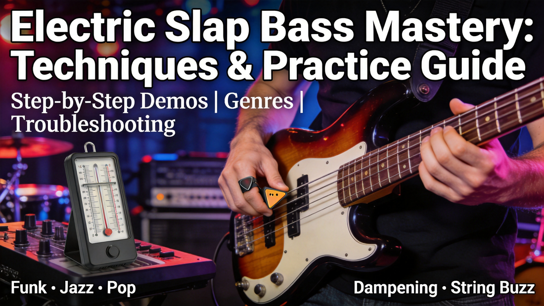 How to Master Slap Bass Techniques on Electric Bass: A Step-by-Step Guide for Beginners & Intermediates