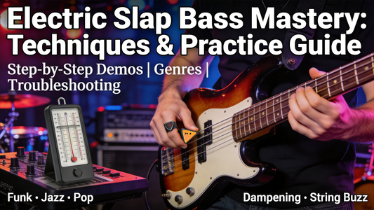 How to Master Slap Bass Techniques on Electric Bass: A Step-by-Step Guide for Beginners & Intermediates
