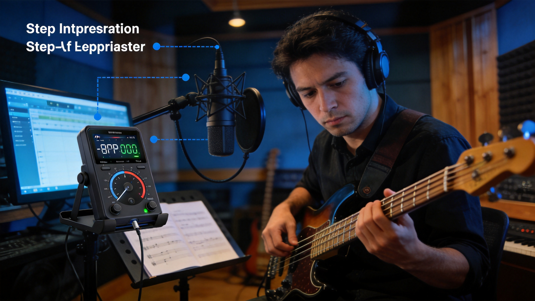How to Develop Consistent Timing for Electric Bass Lines With Variable-BPM Metronomes