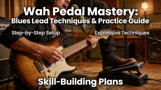 How to Use a Wah Pedal to Add Vocal-Like Expressive Character to Your Blues Electric Guitar Lead Phrases