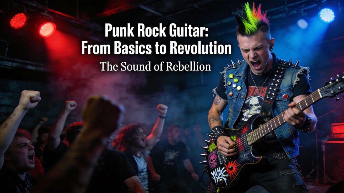 Crafting Your Signature Punk Rock Guitar Style: From Raw Technique to Sonic Revolution