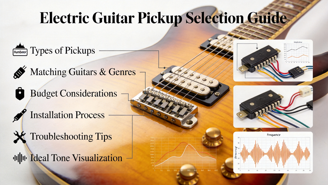 How to Choose the Right Electric Guitar Pickups