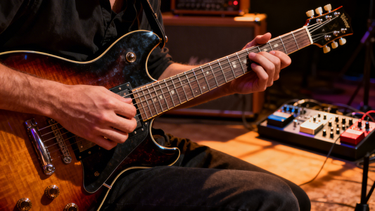 How to Add Harmonic Overtones to Your Electric Guitar Playing