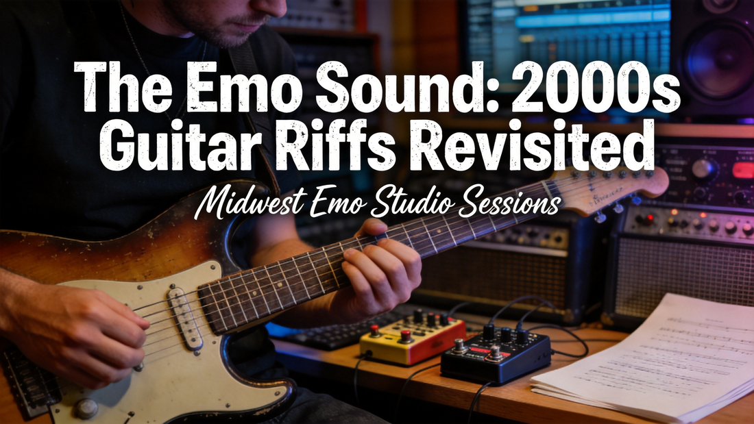 How to Craft Gritty, Dynamic Clean Electric Guitar Tones for 2000s Emo & Midwest Emo Rhythm Parts