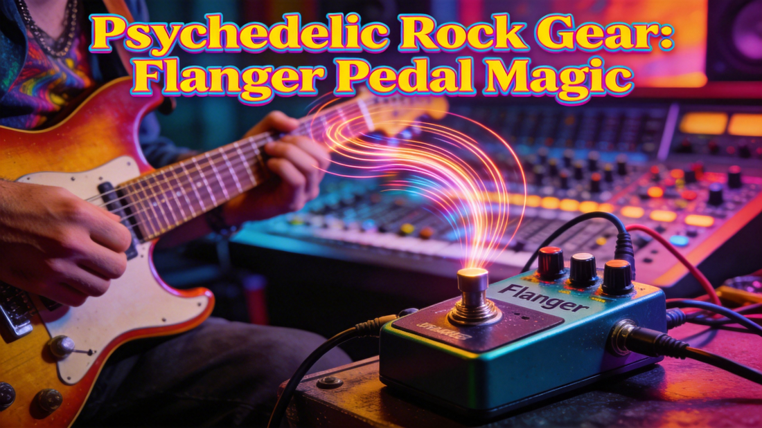 How to Use a Flanger Pedal for Psychedelic Electric Guitar Sounds: Comprehensive Guide