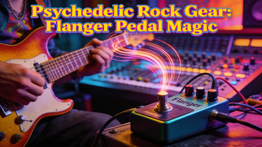 How to Use a Flanger Pedal for Psychedelic Electric Guitar Sounds: Comprehensive Guide