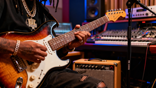 How to Create a Hip-Hop Inspired Guitar Loop on an Electric Guitar