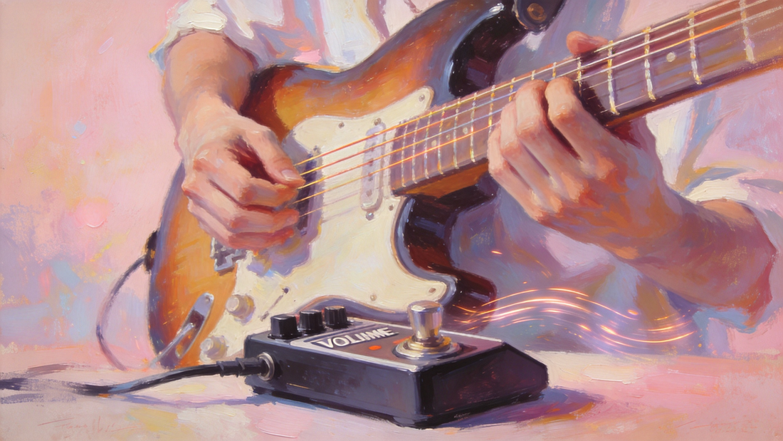 How to Use a Volume Pedal to Craft Smooth Swell Lead Transitions for Dream Pop Electric Guitar Performances