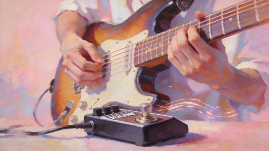 How to Use a Volume Pedal to Craft Smooth Swell Lead Transitions for Dream Pop Electric Guitar Performances