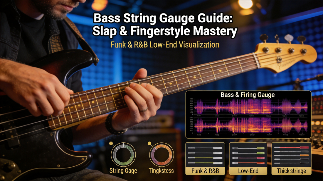 The Ultimate Guide to Choosing the Right Electric Bass String Gauges for Slapping, Fingerstyle, and Funk & R&B Low-End Response