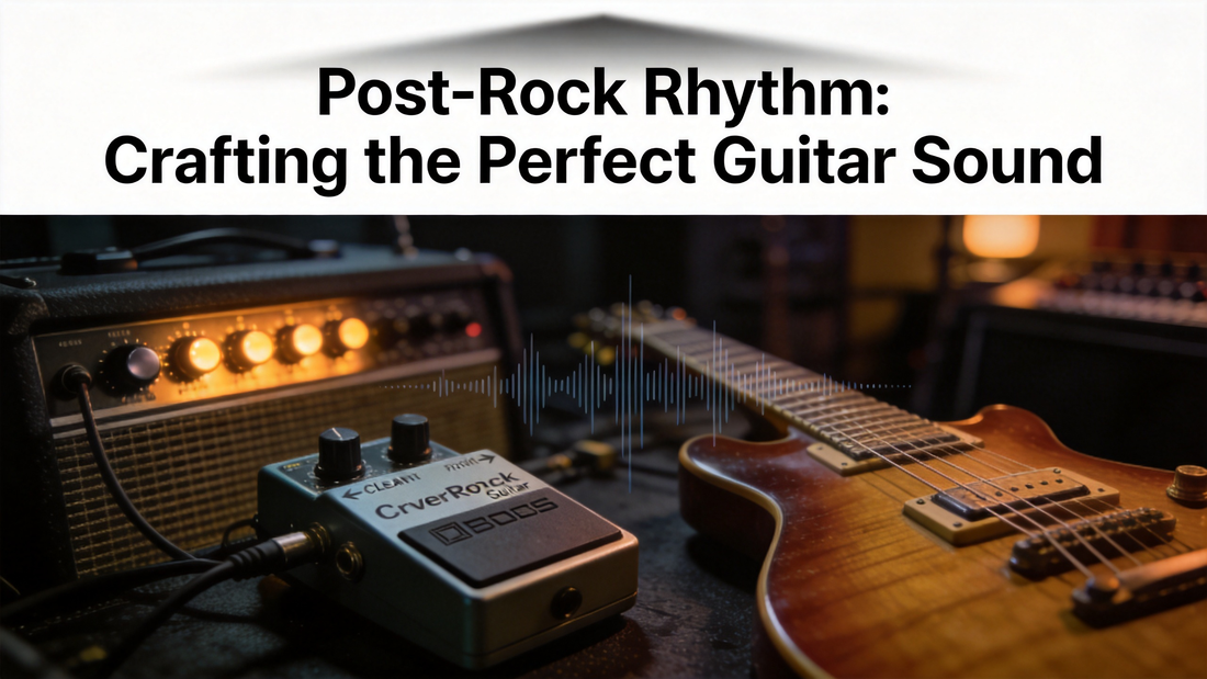 How to Use a Reverb Pedal to Create Immersive Atmospheric Clean Tones for Post-Rock Electric Guitar Rhythm Sections