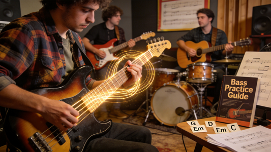 How to Practice Fingerpicking Techniques on Electric Bass to Craft Smooth, Melodic Counterlines for Folk-Rock Band Arrangements
