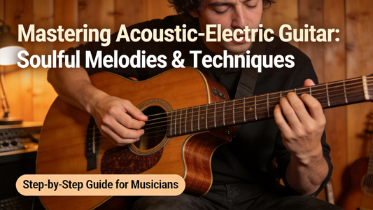 How to Craft Soulful Acoustic-Electric Guitar Melodies: A Complete Step-by-Step Guide