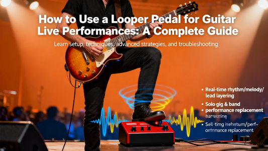 How to Use a Looper Pedal for Guitar Live Performances: A Complete Guide