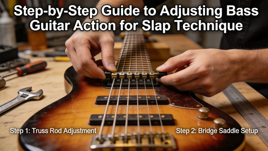 How to Adjust Your Bass Guitar’s Action for Optimal Slap Technique Playability Without Unwanted Fret Buzz
