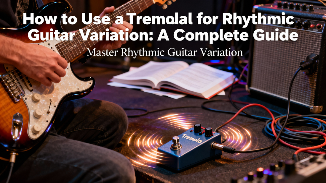 How to Use a Tremolo Pedal for Rhythmic Guitar Variation: A Complete Guide