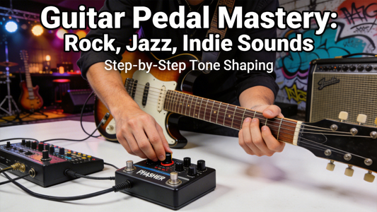 How to Use a Phaser Pedal for Unique Electric Guitar Sounds: A Step-by-Step Guide