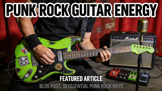 How to Create a Punk Rock Guitar Sound on an Electric Guitar