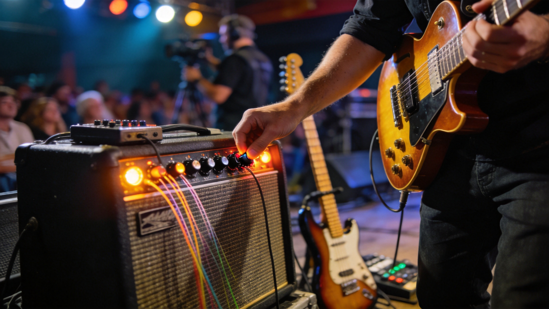 How to Choose the Right Amplifier Settings for Live Electric Guitar Performances