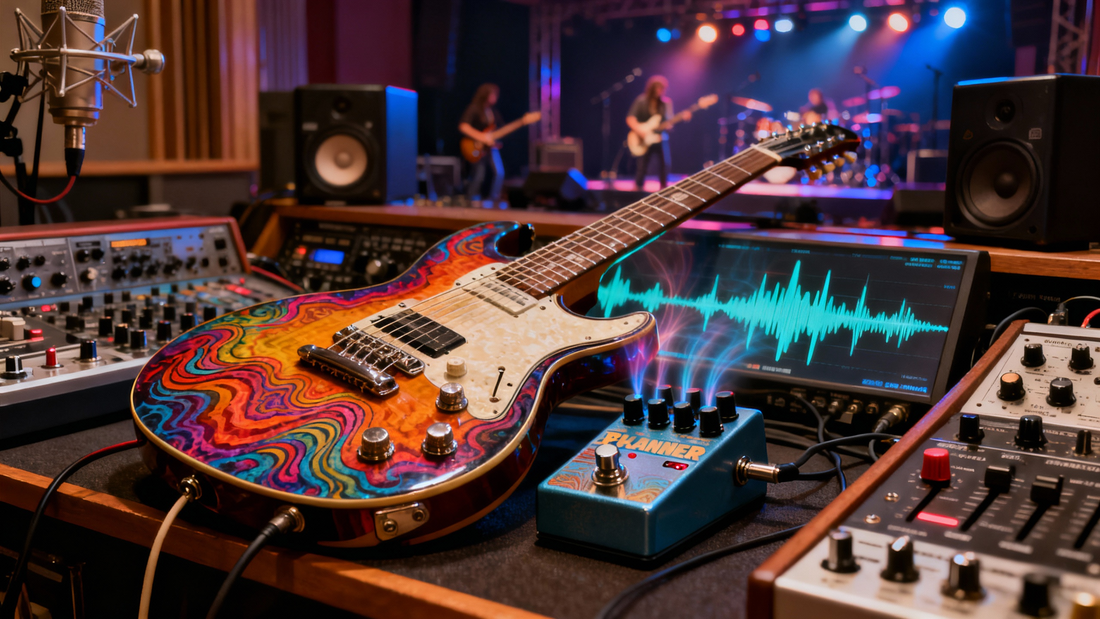 How to Use a Flanger Pedal for Psychedelic Electric Guitar Sounds