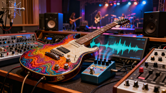 How to Use a Flanger Pedal for Psychedelic Electric Guitar Sounds