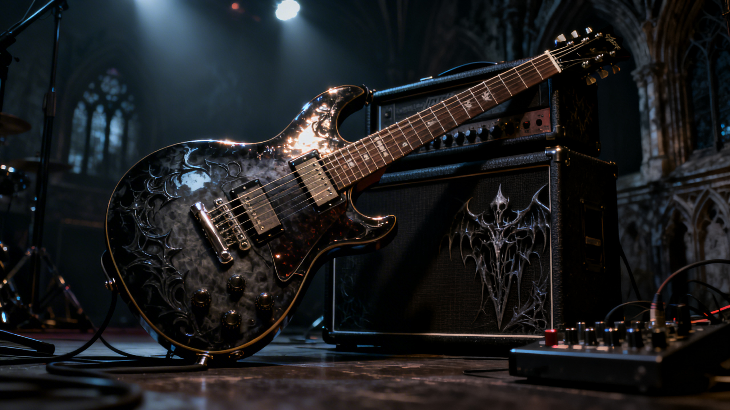 How to Create a Gothic Metal Guitar Atmosphere on an Electric Guitar ...