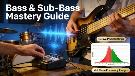 How to Use an Octave Pedal on Electric Bass to Add Deep Sub-Bass Layers to Modern Pop & EDM Backing Tracks Without Overpowering the Kick Drum