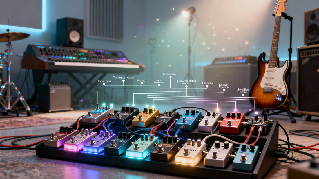 How to Create Dreamy Ambient Electric Guitar Sounds with Effects Pedals