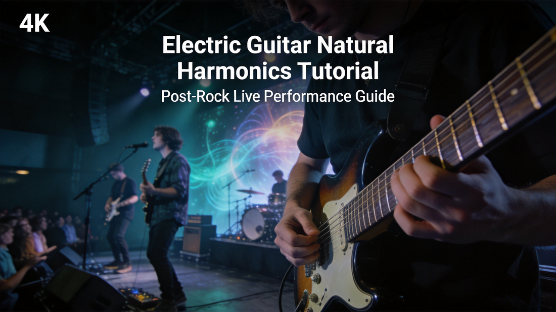How to Use Natural Harmonics on Electric Guitar for Ethereal Post-Rock Live Performances Without Disrupting Pacing