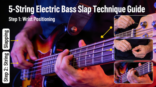 How to Practice Slap Bass on 5-String Electric Bass: Crisp Funk Fusion Notes Without Wrist Strain