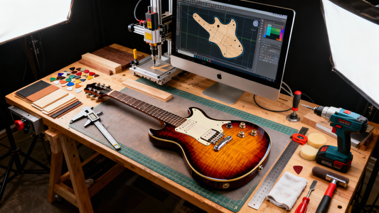 How to Create a Custom Guitar Pickguard for Your Electric Guitar