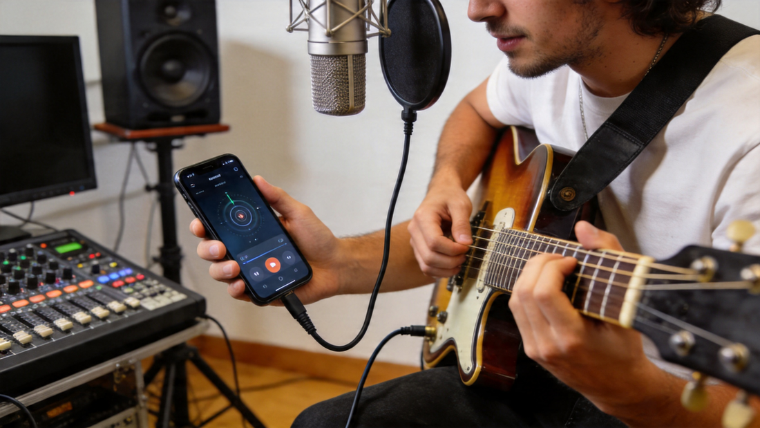 How to Record Electric Guitar on Mobile Phones: Complete Guide to Gear, Apps & Post-Production