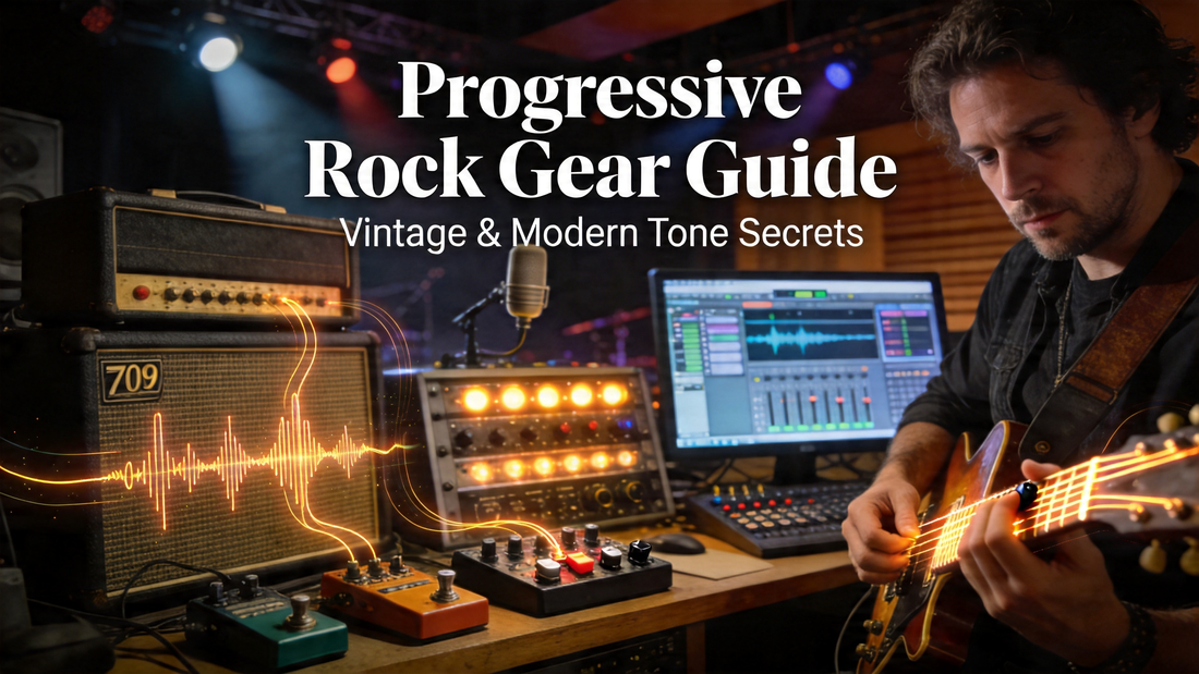 How to Craft Progressive Rock Guitar Sounds: Gear, Techniques, and Tone Shaping
