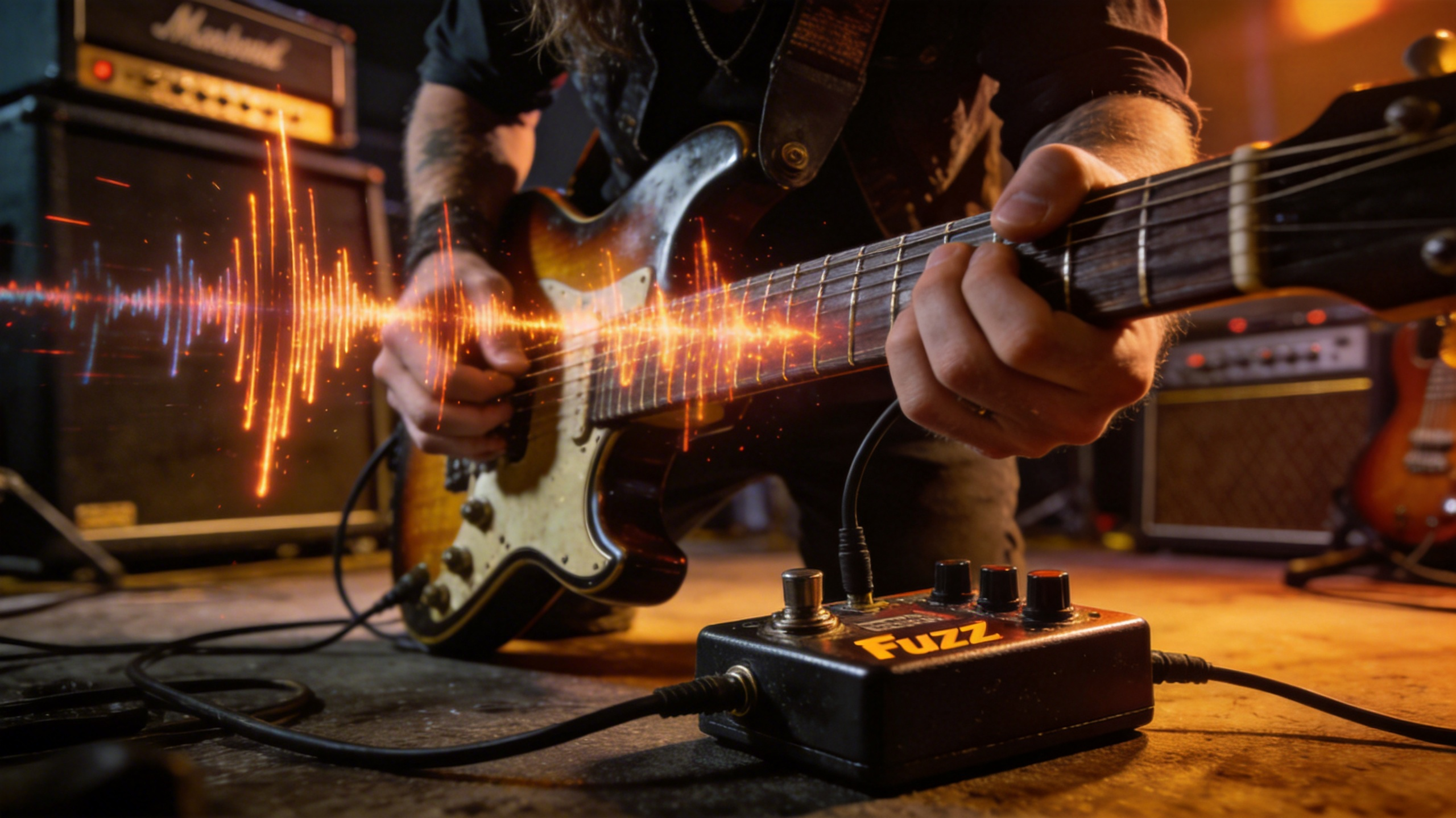 How to Use a Fuzz Pedal for Heavy Electric Guitar Distortion – ClefArc