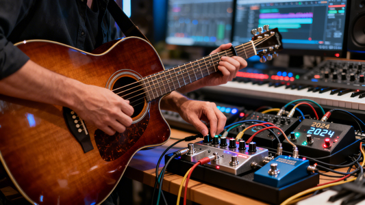 How to Create New Age Guitar Sounds on an Acoustic-Electric Guitar (2024 Techniques)