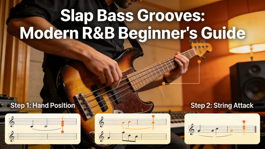 How to Build Tight, Syncopated Slap Bass Grooves for Modern R&B With Minimal Overcomplication