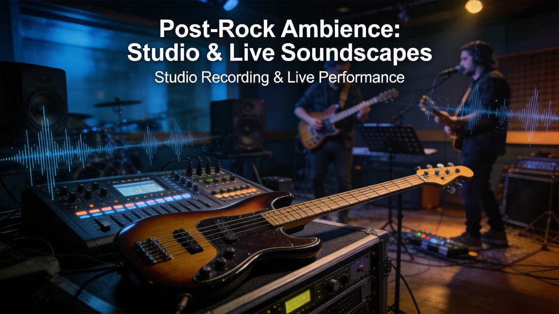 How to Blend Delay & Reverb on Electric Bass for Post-Rock Live Ambient Backing Layers