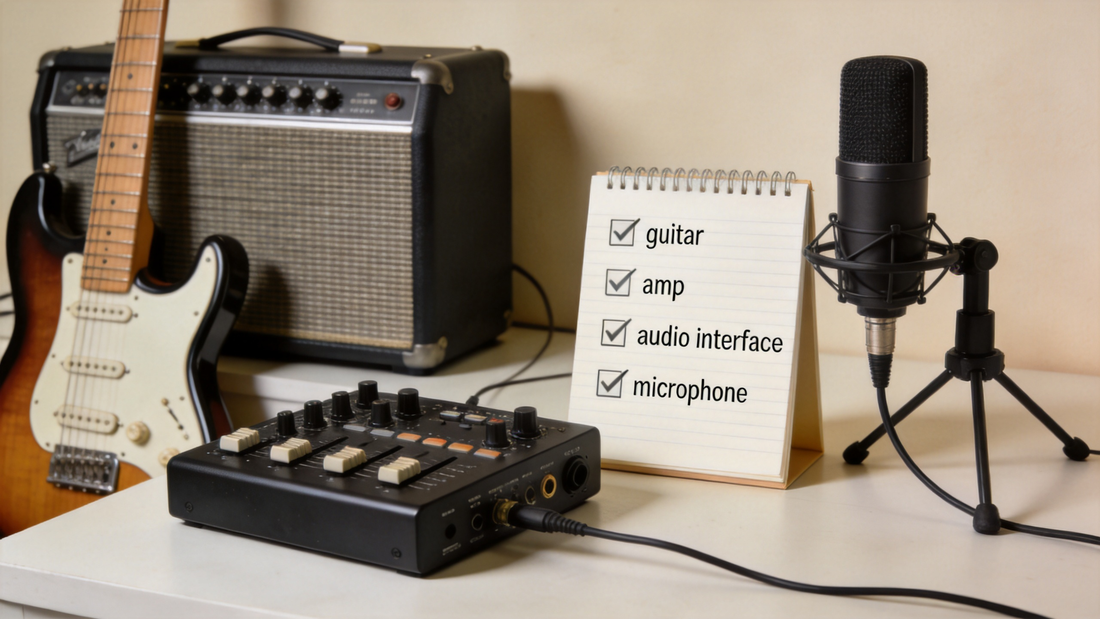 The Beginner’s Guide to Recording Your Electric Guitar at Home with Basic Equipment